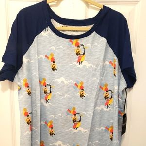 Torrid Pixar Up raglan tee